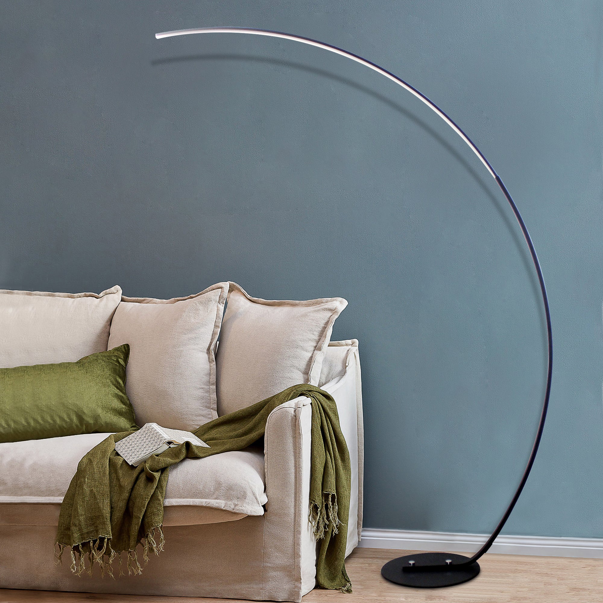 RGBW Modern Curve Floor Lamp | New Version