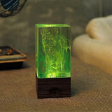 Resin table decor